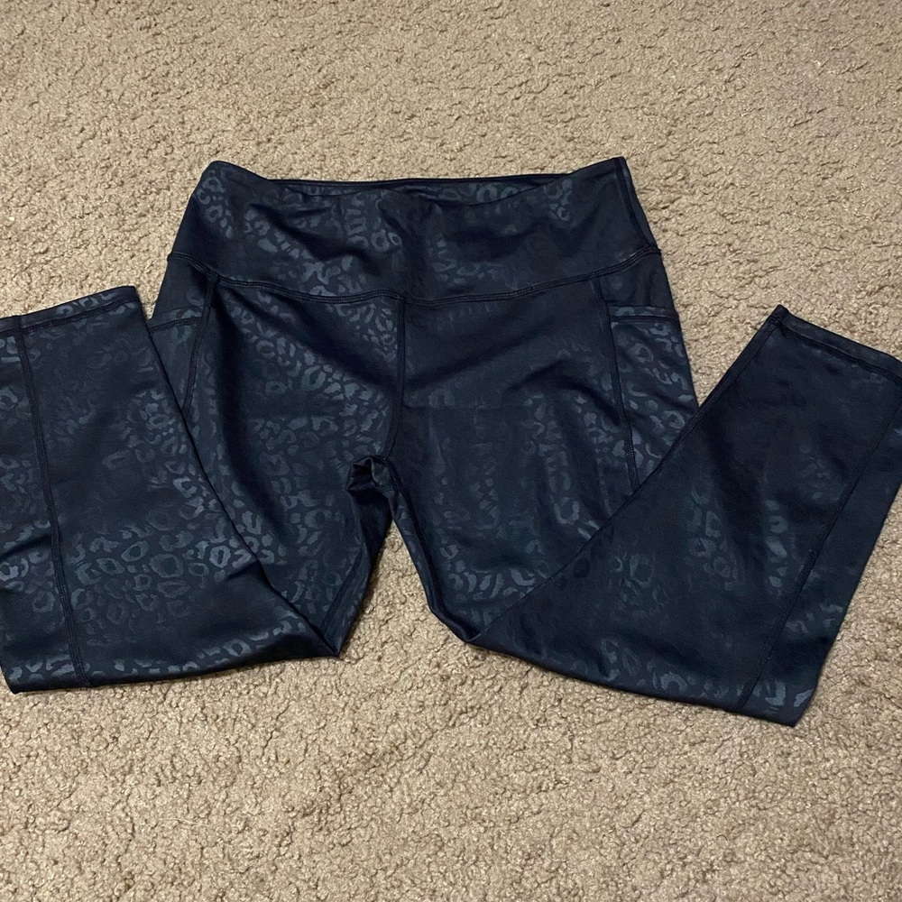 CVG Black Leopard Leggings